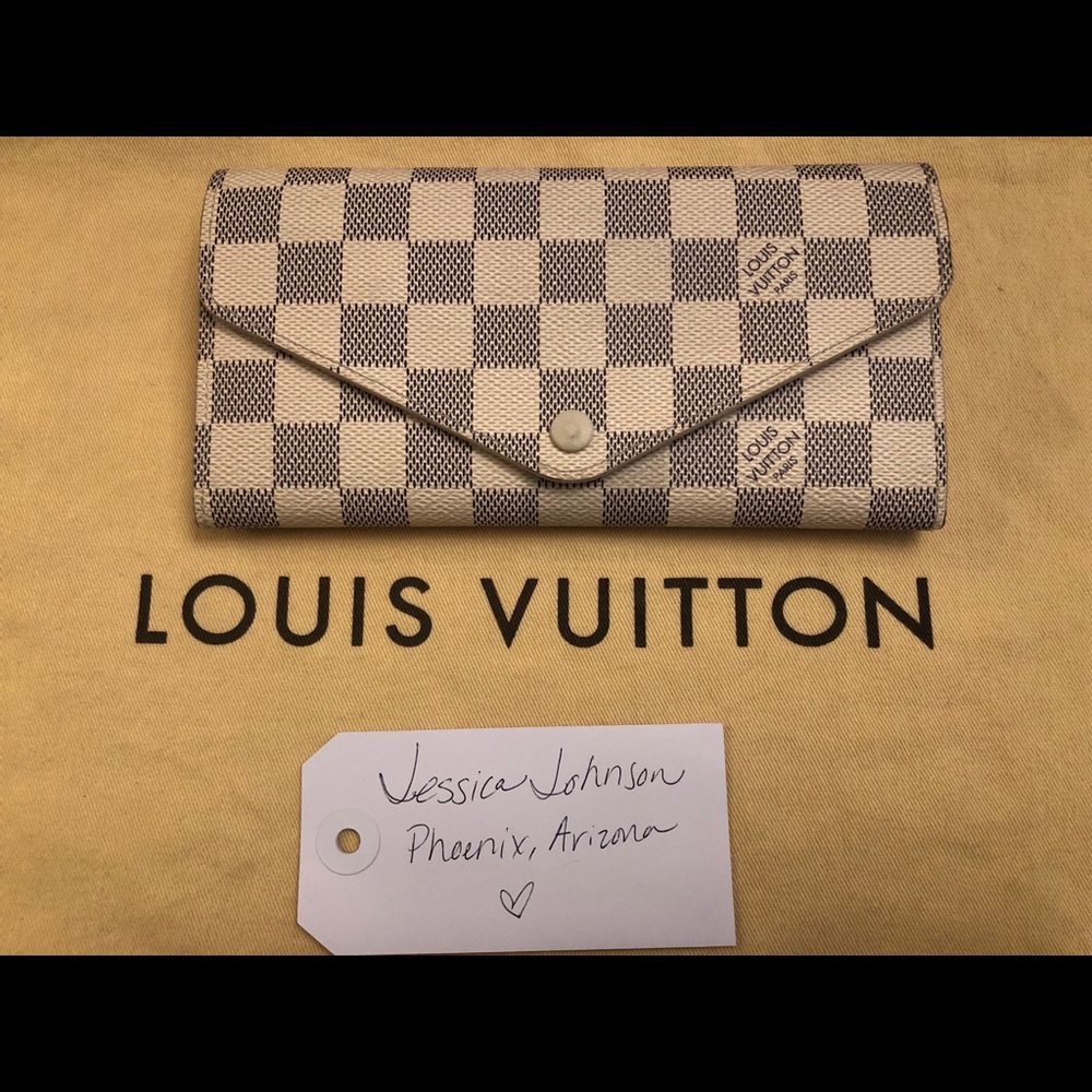 Damier Azur Snap Wallet